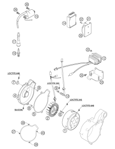 Ignition Coil (KTM/HVA/GG) 2