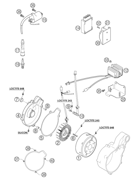 Ignition Coil (KTM/HVA/GG)