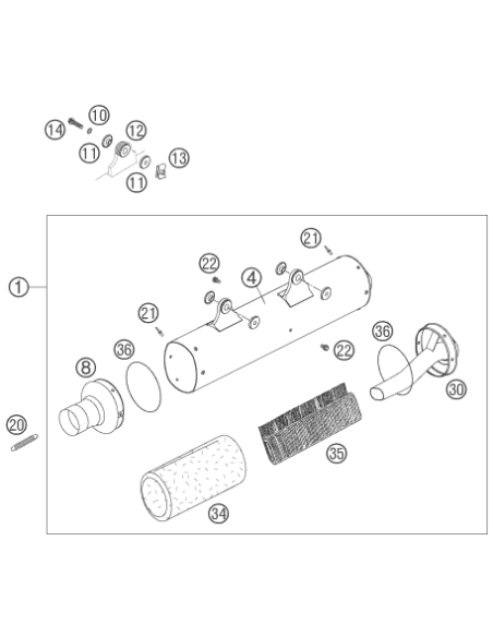 Screw Torx M5x10 05 (KTM/HVA/GG)