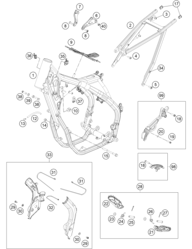 Special Screw M8x26 Ws=10 (KTM/HVA/GG)