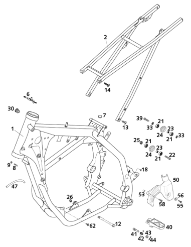 Tornillo de Collarin M10x123 Sw=13 (KTM/HVA/GG)
