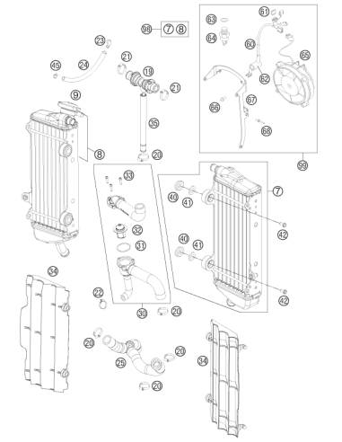Clamp Ydnac 10096f (9,6mm) (KTM/HVA/GG)