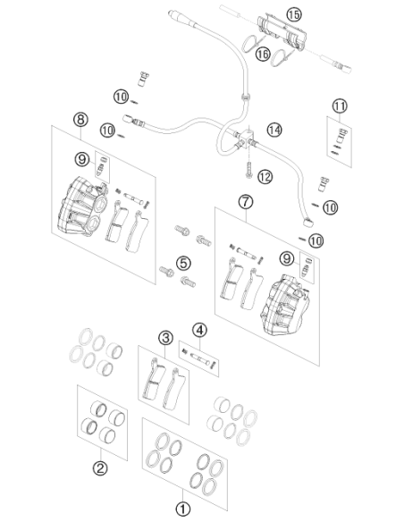 Hollow Screw + Copper Gasket (KTM/HVA/GG) St:50