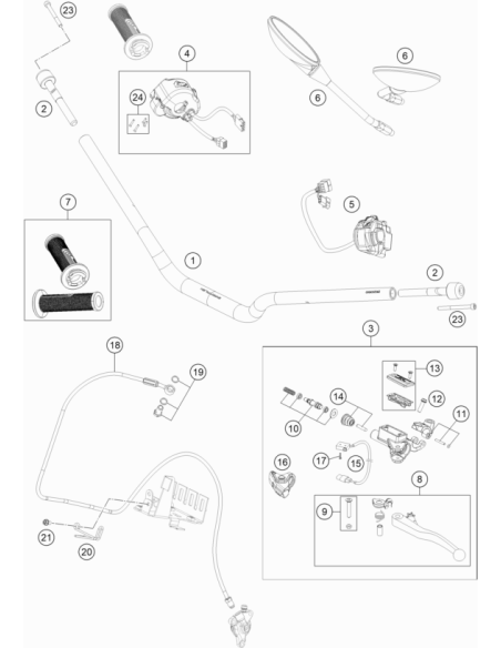 Hollow Screw + Copper Gasket (KTM/HVA/GG) St:50