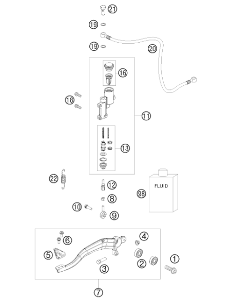 Hollow Screw + Copper Gasket (KTM/HVA/GG) St:50