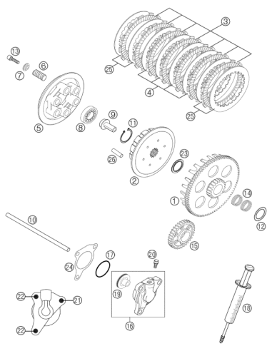 Gasket FOR Slave Cylinder (KTM/HVA/GG) St:70