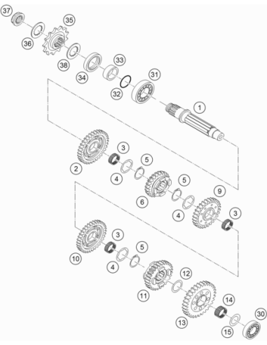 Stop Disc 25,2x32x1,5 (KTM/HVA/GG)