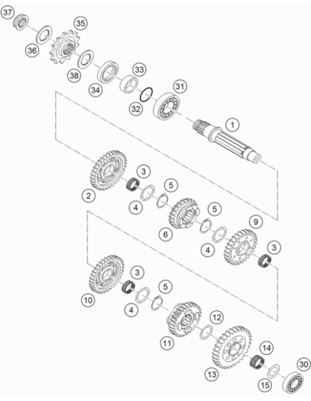 Stop Disc 25,2x32x1,5 (KTM/HVA/GG)