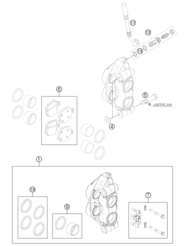 Copper Gasket (KTM/HVA/GG) St:50