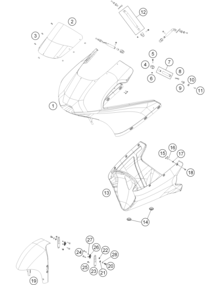 Plastic CAP FOR M6 03 (KTM/HVA/GG)