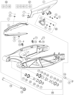 Collar NUT M19x1.5 Sw=27mm (KTM/HVA/GG)