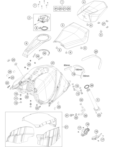 Distance Rupper Airbox 03 (KTM/HVA/GG)