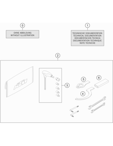 Rubber Cable TIE 75mm 03 (KTM/HVA/GG)