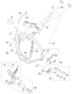 Rubber Cable TIE 75mm 03 (KTM/HVA/GG) 2