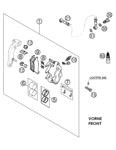 Bleeder Screw With CAP (KTM/HVA/GG)