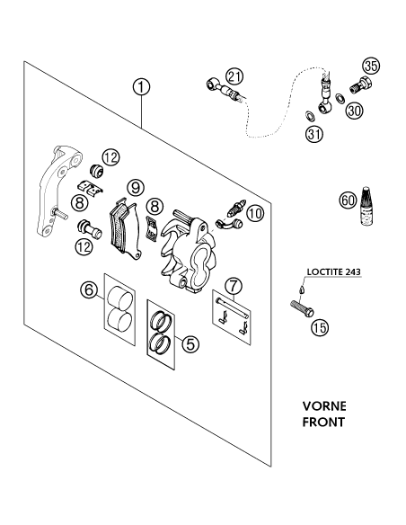 Bleeder Screw With CAP (KTM/HVA/GG)