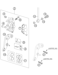 Brake Pistons 30/32mm (KTM/HVA/GG)
