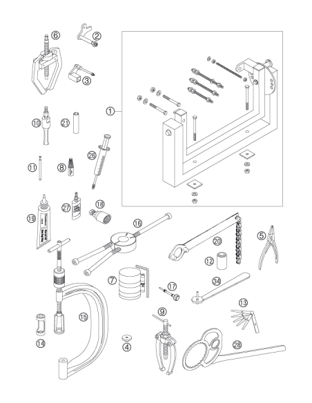 Seal.ring Press Punch Wat.pump (KTM/HVA/GG)