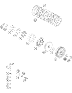 Lining Disk 2,8mm 03 (KTM/HVA/GG)