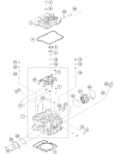 Vacuum Conection M6/0,5mm (KTM/HVA/GG) St:70