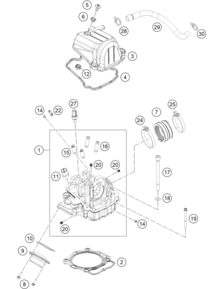 Vacuum Fitting M6 (KTM/HVA/GG)