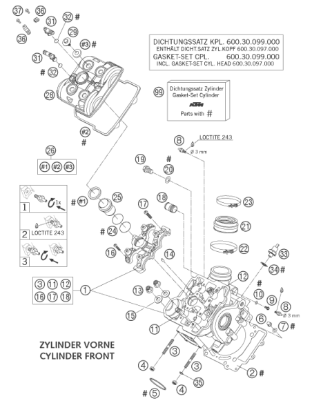 Oil-pressure Switch LC8 04 (KTM/HVA/GG)