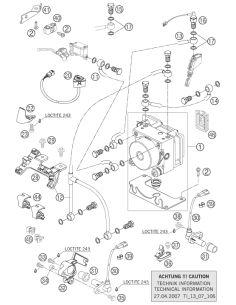 Hose Bracket 7/7mm (KTM/HVA/GG) 2