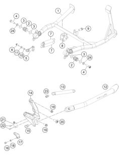 Side Stand Spring (KTM/HVA/GG)
