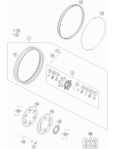 Spoke Nipple Quadrax M5 (KTM/HVA/GG)