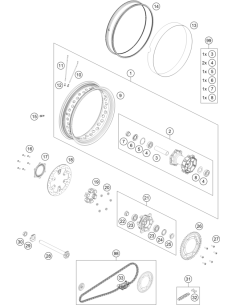 Spoke Nipple Quadrax M5 (KTM/HVA/GG) 2