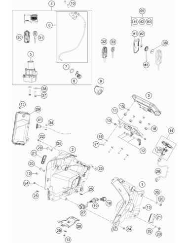 Tachometer Support Bush (KTM/HVA/GG)