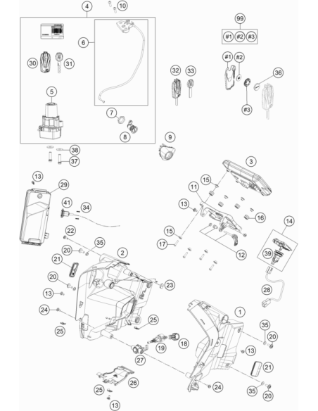 Tachometer Support Bush (KTM/HVA/GG)