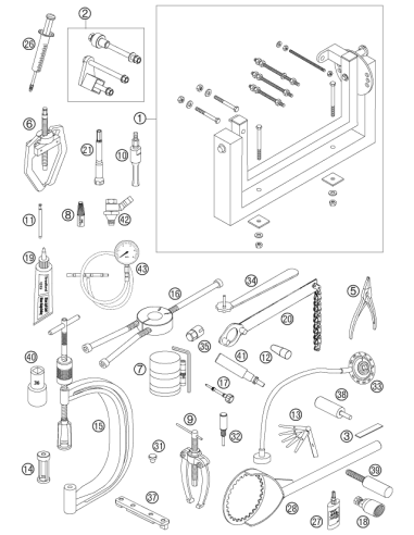 EFI Pressure Tester (KTM/HVA/GG)