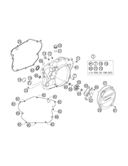 Circlip OIL Level Glass 03 (KTM/HVA/GG)
