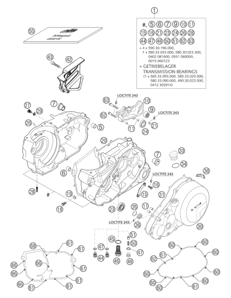 Circlip OIL Level Glass 03 (KTM/HVA/GG)