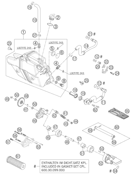 Circlip OIL Level Glass 03 (KTM/HVA/GG)
