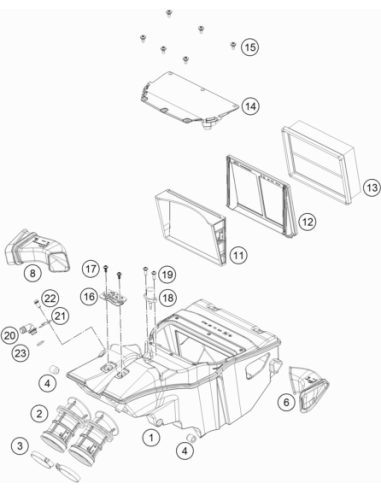 Ambient-air Temperature Sensor (KTM/HVA/GG)