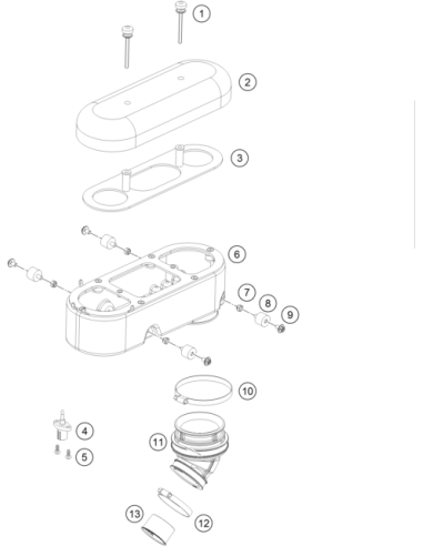 Ambient-air Temperature Sensor (KTM/HVA/GG)