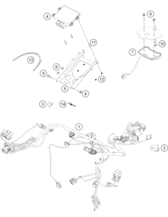 Edge Protector L=446mm 07 (KTM/HVA/GG)