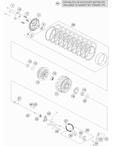 Distance Plate 7MM (KTM/HVA/GG)