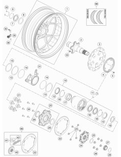 Centering Bolt M8 (KTM/HVA/GG) St:70