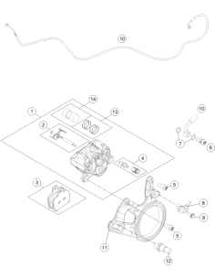 Brake Caliper Support (KTM/HVA/GG)