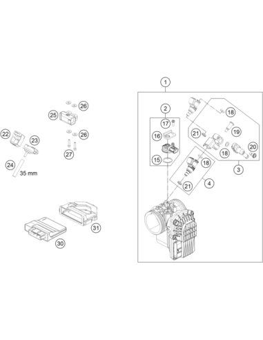 Control Unit EFI (KTM/HVA/GG)