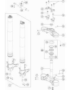 Handlebar Support (KTM/HVA/GG)