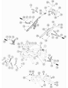 Footpeg Bolt (KTM/HVA/GG)