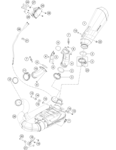 Collar Bushing 8.5x12.5x23.5x10 (KTM/HVA/GG) 2