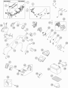 Battery Cable (KTM/HVA/GG)
