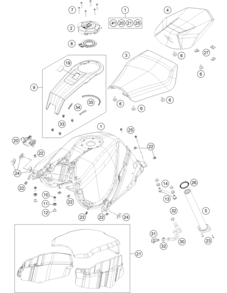 Fuel CAP Race-on (KTM/HVA/GG) St:60