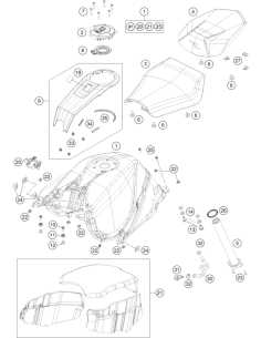 Fuel Tank CAP Gasket (KTM/HVA/GG)