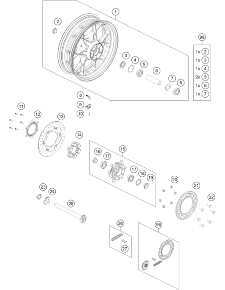 Angle Valve 8.3 mm FOR Tpms (KTM/HVA/GG)